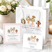 Cute Spa Dag Verjaardag Cadeaubijsluiter Cadeaulabel