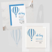 Baby shower Advies en wensen voor ouders om te zij Informatiekaartje