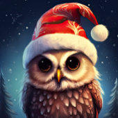 Schattigeste Prettige feestdagen Owl