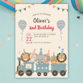 Schattigee feestbeesten op de trein gepersonalisee tote bag