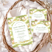 Storybook Farm Animals Diapper Raffle Informatiekaartje