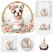 Schattigee Pastel Puppy Franse Bulldog - Verjaarda