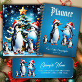 Vrolijke en uitnodigende kerstillustratie etiket