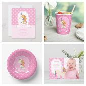 Bubblegum Roze en Witte Polka Dots Patroon Cadeaupapier