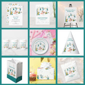 Roze Songbird met Animal Band Verjaardag Medium Cadeauzakje