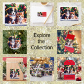 Leuke puppy en kat onder kerstboom mok