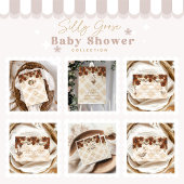 Schattigee Gekke Goose Baby shower Uitnodiging