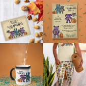 Hallo, Pompoen Herfst Herfstgrafiek T-shirt