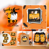 Spooky One Cute First Halloween Birthday  Romper