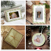 Boerderij Bruine aarde kleur tartan Plaid Cadeaupapier