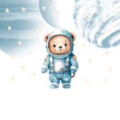 Schattige Teddy Bear Astronaut Verjaardagsfeest Bedankdoosjes
