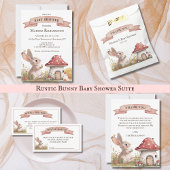 Raad eens hoeveel Snoepjes Bunny Baby shower spel Informatiekaartje