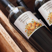 Schattigee Waterverf pompoen dankbaar dankbaar gez Fleece Deken