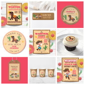 Super Schattige Western inpakpapier