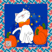 Spint*fect Cat Pumpkin Halloween Sticker