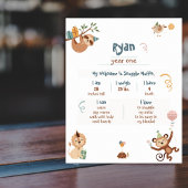 Wild 1e Verjaardag One-Piece Romper