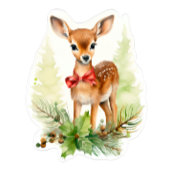 Schattigee  rendierkerst feestdagenkaart