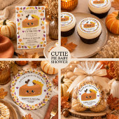 Cutie Pie Herfst Baby shower Kaart