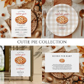 Boeken voor Baby Cutie Pie Herfst Baby shower Informatiekaartje