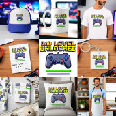 Dad Level Unlocked | Gamer Dad Eerste Vaderdag Trucker Pet