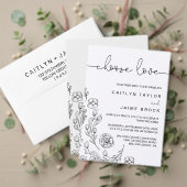 Dainty Elegance Song Request RSVP Card (Personaliseer deze collectie van deze onafhankelijke maker. Test)