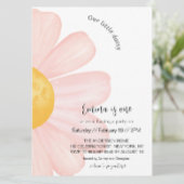 Roze Daisy 1e verjaardagsfeestje Papieren Bekers