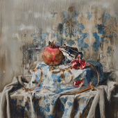 Damask - Papieren tas Medium Cadeauzakje