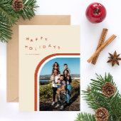 Dansende vakantie flat vakantie Kaart