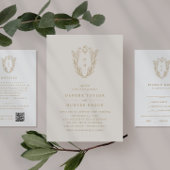 DAPHNE Minimalistische Cream Gold Formele Custom W Reclamebord Met Voetstuk