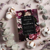 Donker en Moody Floral Kaart