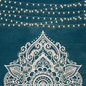 Donker Blauwgroen rustieke elegantie bruiloft uitn Kaart