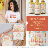 Versuft en betrokken Bachelorette Party Decor Spandoek