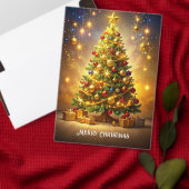 Versierde Kerstboom fleece Deken (Personaliseer de collectie van deze zelfstandige maker.)