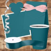 Deep Petrol Wrapping Paper Cadeaupapier