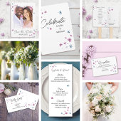 Delicate Butterfly Sla de datum op Ronde Sticker