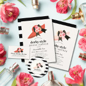 Derby Style Big Pet Roos Vrijgezellenfeest Kaart