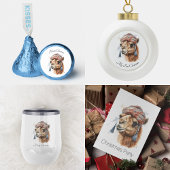 Kerstkameel Inpakpapier Vel