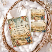 Desert Rodeo Western Baby Shower Kaart