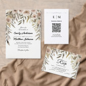 Designer Waterverf Flowers Retour Adreslabels Etiket (Personaliseer de collectie van deze zelfstandige maker.)