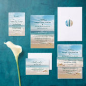 Bestemming Kauai Beach Zeester Wedding Cadeaulabel (Personaliseer de collectie van deze zelfstandige maker.)
