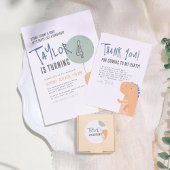 Bergbanden en bijtbomen Rustic Sketch Return Addre Zelfinktende Stempel