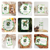 Dinosaurus Dino-Four 4e verjaardagsfeestje Kaart