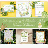 Dinosaur Egg Schattige Hoe groot is mama's buik Informatiekaartje