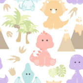 Dinosaur Party Papieren Bordje