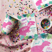 T-Rex Roze Dinosaurus Meisje Dino Prehistorische V Bedankdoosjes