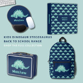 Dinosaur Stegosaurus Pattern Tote Bag