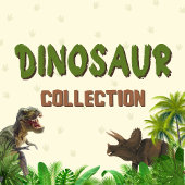 Dinosaur thema Dank u Favor Gift Label Cadeaulabel