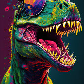 Dinosaur Dank u kinder Klassieke Ronde Sticker