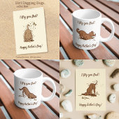 Dogs met vuile cijfers - 9x aangepaste snede. sticker