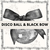 Black Bow Coquette Elegant Zwart Stropdas Bedankdoosjes